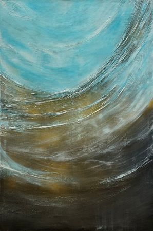 Елена Кашицына (Картина, живопись - 
                  100 x 150 см) Стихия