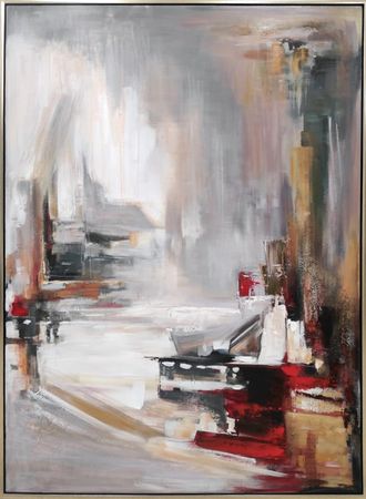 Оксана Сотникова (Картина, живопись - 
                  104 x 144 см) Дождливый блюз