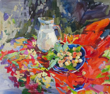Анастасия Бойко (Картина, живопись - 
                  70 x 60 см) Летний
