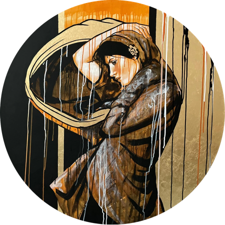 Лилия Валеева (Картина, живопись - 
                  100 x 100 см) Ветер перемен