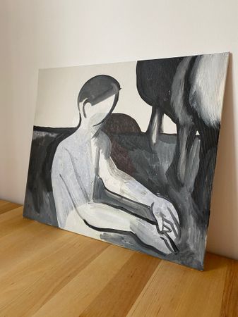 Лиза Артамонова (Авторская графика - 
                  35 x 30 см) Дух места