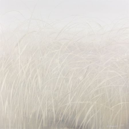 Татьяна Прокшина (Картина, живопись - 
                  100 x 100 см) Серо-бежевые травы
