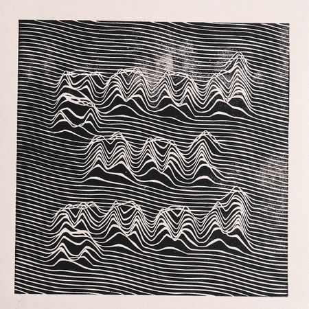 Юлия Милякова (Графика печатная - 
                  20 x 20 см) Not good ///состояние чёрное///