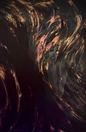 Валерия Гуляева (Картина, живопись - 
                  60 x 90 см) STRONG CURRENT 2