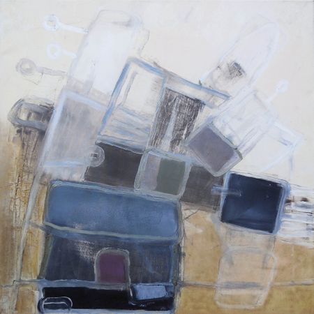 Андрей Шенгелия (Картина, живопись - 
                  70 x 70 см) Off-season