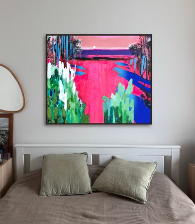 Елизавета Пугачева (Картина, живопись - 
                  120 x 100 см) Вечер пятницы