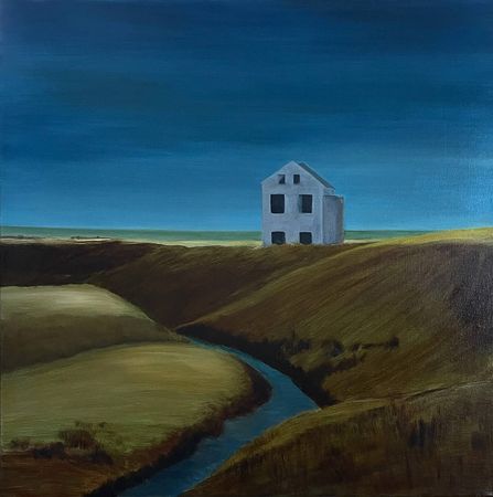Лана Берг (Картина, живопись - 
                  50 x 50 см) №180