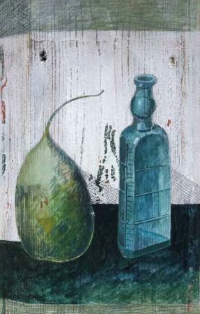 Сергей Андриевич (Картина, живопись - 
                  22 x 34.5 см) Редька и уксус