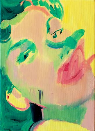 Андрей Анро (Картина, живопись - 
                  24 x 33 см) Кинозвезда