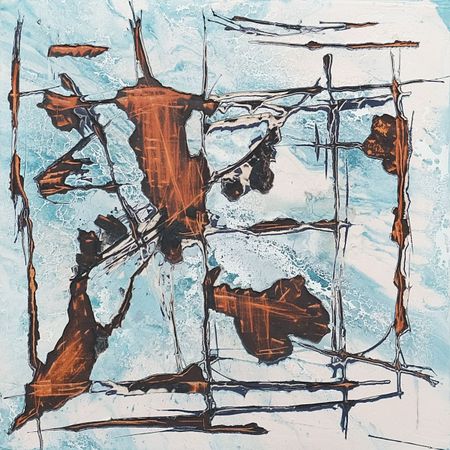Кирилл Басалаев (Картина, живопись - 
                  60 x 60 см) Без Названия 3.0