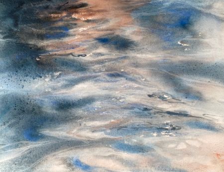 Анна Богинская (Авторская графика - 
                  40 x 30 см) Поверхность 6