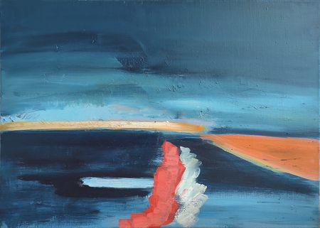 Александра Кравец (Картина, живопись - 
                  70 x 50 см) Ночное поле