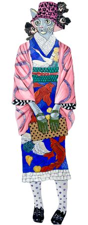 Анастасия Шпак (Картина, живопись - 
                  50 x 120 см) Акеши