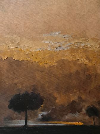Александр Буданов (Авторская графика - 
                  30 x 40 см) Дорога 3