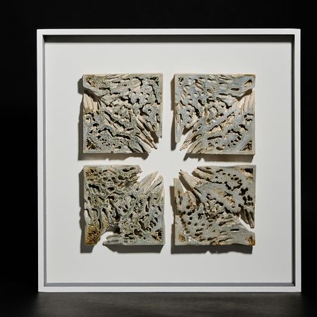 Данил Карамушкин (Скульптура - 
                  47 x 47 см) Anthill cut 02