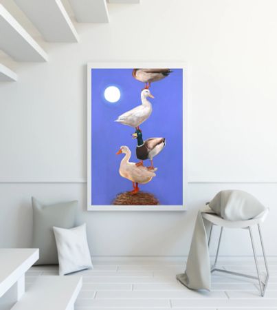 Елизавета Пугачева (Картина, живопись - 
                  60 x 90 см) Большая команда