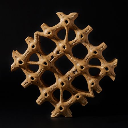 Данил Карамушкин (Скульптура - 
                  25 x 25 см) Из серии "Module"