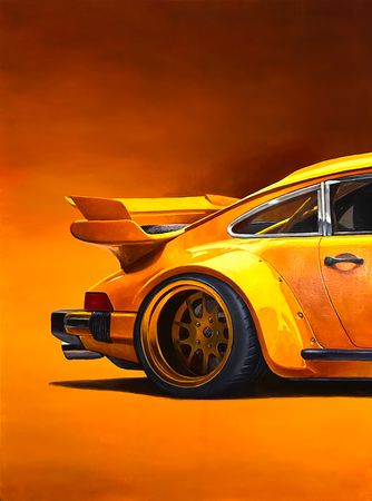 Илья Мартынов (Картина, живопись - 
                  60 x 80 см) Porsche