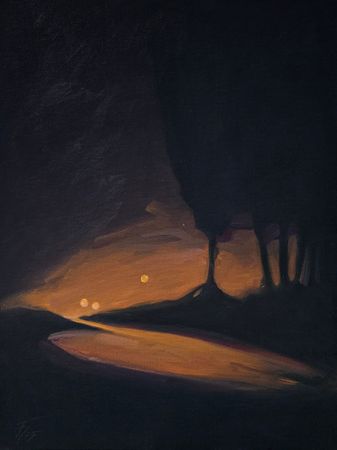 Александр Буданов (Авторская графика - 
                  30 x 40 см) Пространство 20