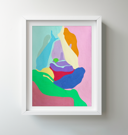 Авторская графика ПЯТНАДЦАТАЯ – Надежда Фомичёва, 60 x 80 см, №20477 –  Купить на Bizar