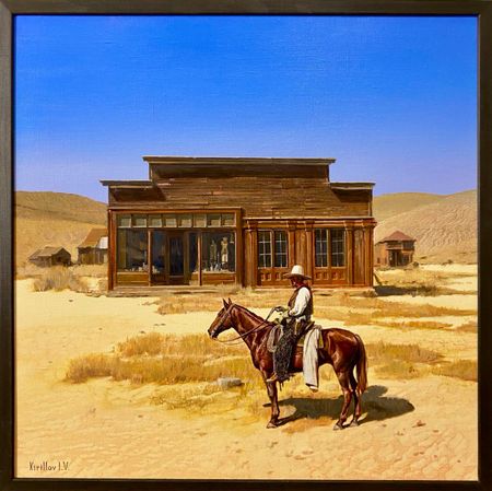 Игорь Кириллов (Картина, живопись - 
                  60 x 60 см) Эхо времени