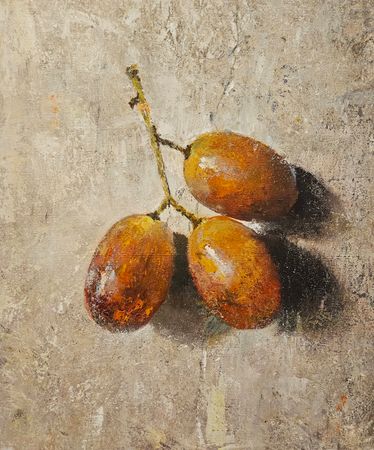 Людмила Пономарева (Картина, живопись - 
                  44 x 52 см) Виноград