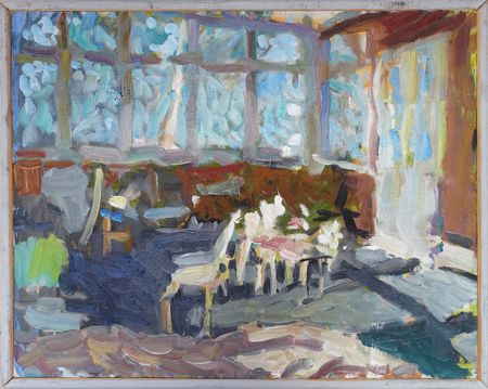 Тимофеев Андрей (Картина, живопись - 
                  50 x 40 см) Терасса