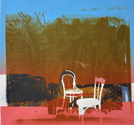 Вероника Федорцова (Графика печатная - 
                  30 x 30 см) Сад I