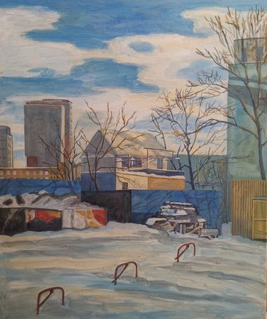 Александра Егорова (Картина, живопись - 
                  50 x 60 см) Солнечный день