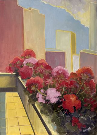 Светлана Пузанова (Картина, живопись - 
                  50 x 70 см) Пробуждение