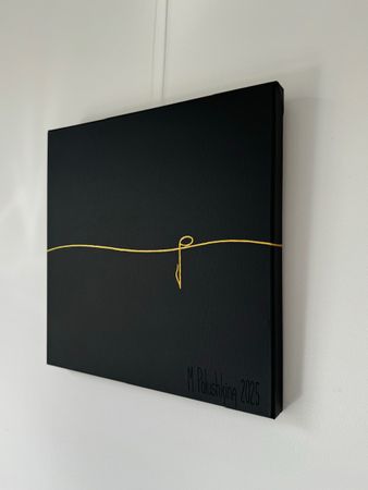 Мария Полушкина (Картина, живопись - 
                  30 x 30 см) Одна