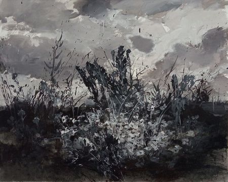 Владимир Мигачев (Авторская графика - 
                  106 x 87 см) Сухая трава-2