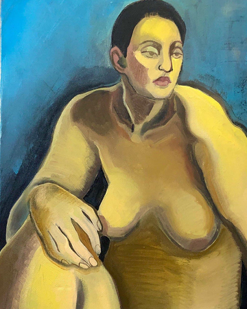 Дарика Бакеева (Картина, живопись - 
                  40 x 50 см) Аделаида