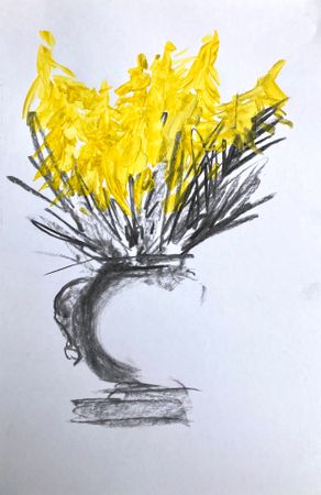 Валерия Головенкина (Авторская графика - 
                  25 x 38 см) Золотографика 1