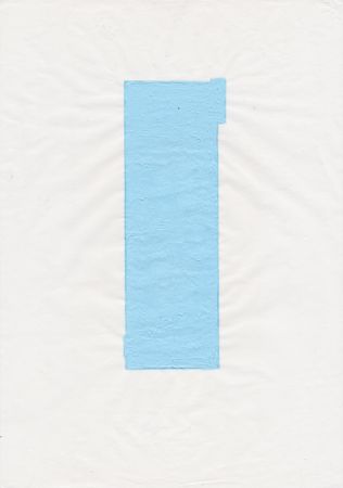 Марина Кошлина (Авторская графика - 
                  21 x 29.7 см) Ярко-голубая