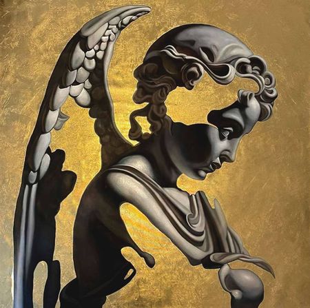 Наталья Гудович (Картина, живопись - 
                  130 x 130 см) Angeli Nuovi
