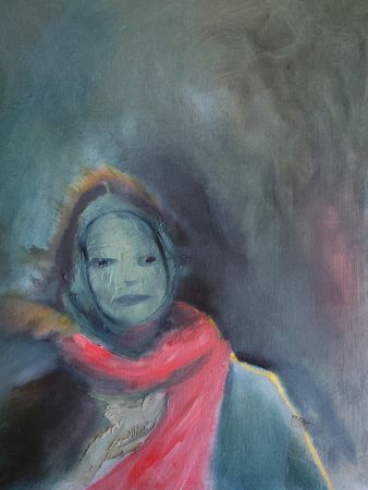 Надежда Прадес (Картина, живопись - 
                  30 x 40 см) Замри