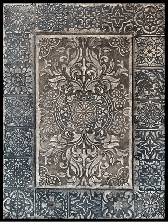 Елена Семенова (Картина, живопись - 
                  50 x 70 см) Мозаика №1