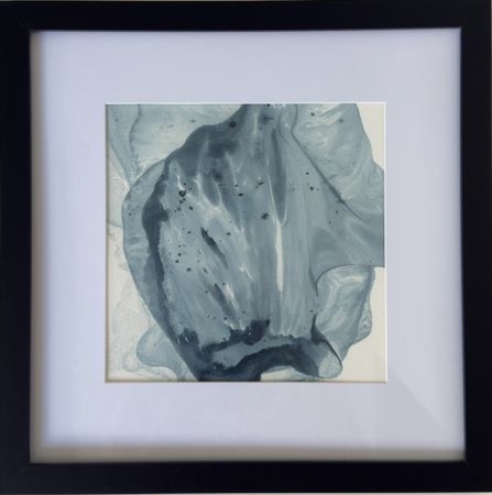 Виктория Марченко (Авторская графика - 
                  30 x 30 см) Сны индиго