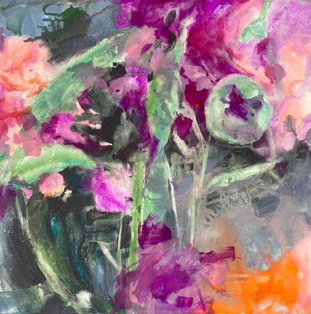 Анна Богинская (Картина, живопись - 
                  50 x 50 см) Echoes of the soul