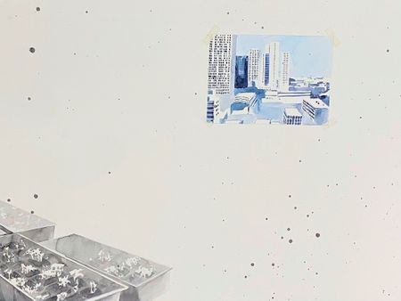 Сергей Лоцманов (Авторская графика - 
                  75 x 55 см) Без названия