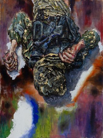 Роман Казус (Картина, живопись - 
                  90 x 120 см) Рождение гражданина