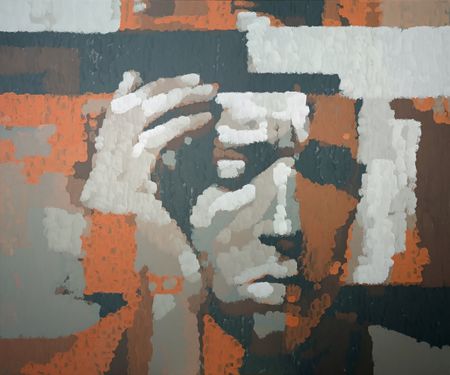 Максим Лезарев (Картина, живопись - 
                  120 x 100 см) Deep Reflection