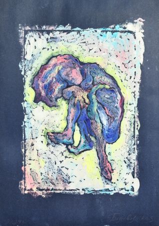 Серафима Беневольская (Графика печатная - 
                  21 x 30 см) Нежность