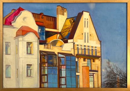 Алина Хоняк (Картина, живопись - 
                  76 x 54 см) Весна в Петербурге