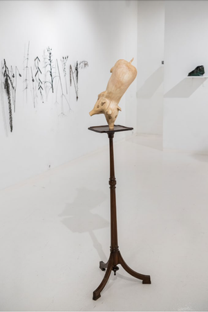 Дмитрий Булныгин (Объект - 
                  40 x 149 см) Поросёнок