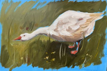 Анна Рудько (Авторская графика - 
                  31 x 21 см) Собиратель