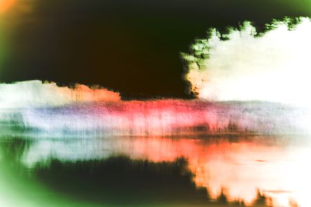 Татьяна Сенчило (Фотография - 
                  100 x 70 см) Из серии "Исчезнуть, замолчать, услышать"