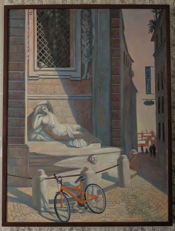 Екатерина Маланьина (Картина, живопись - 
                  75 x 100 см) Стражи Рима. День
