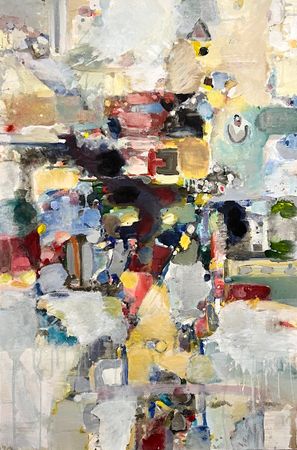 Виталий Копачев (Картина, живопись - 
                  100 x 150 см) Наблюдатели 2